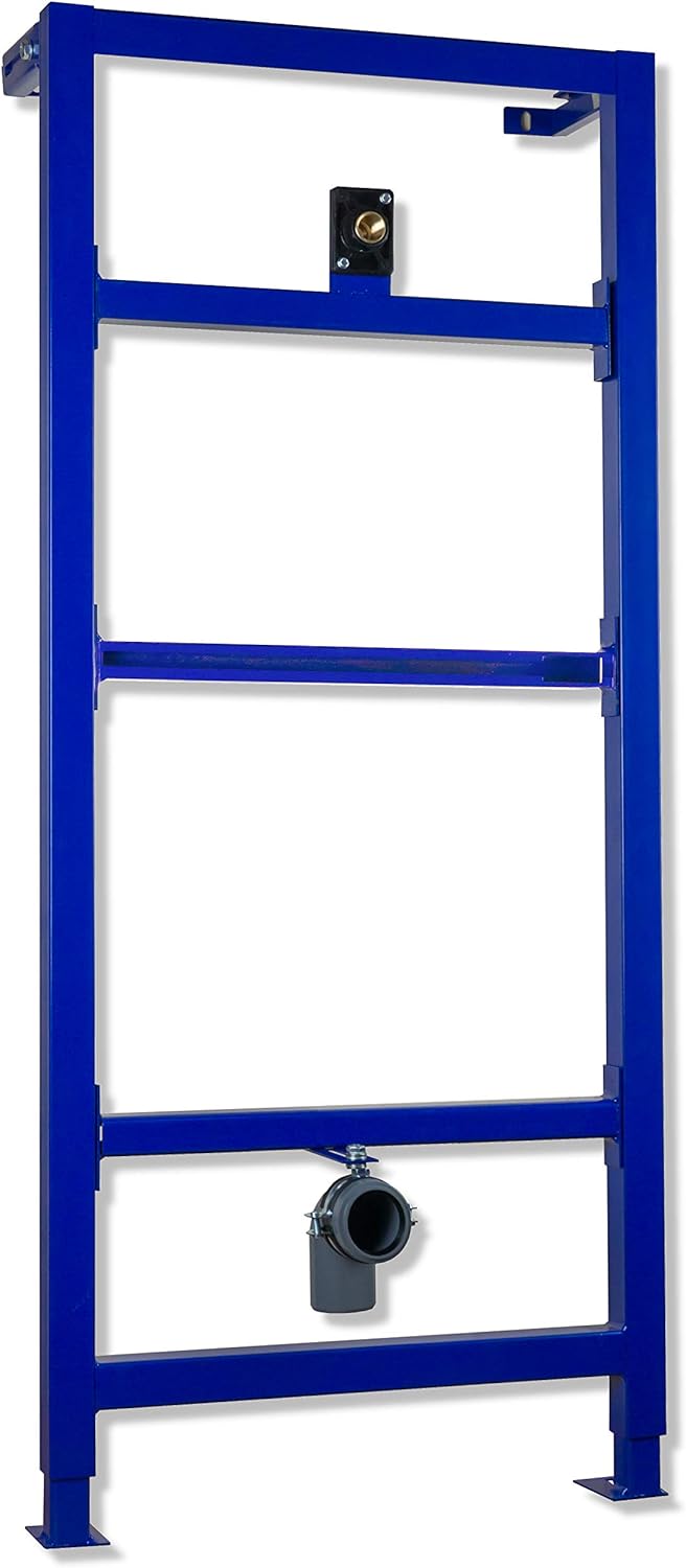 LaVita Domino Base – Mounting Element for Urinal Pissoir, Automatic Stand for Pink Pools, Powder Coated Frame, Adjustable Height 111-134 cm