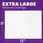OPTEEL Wipes for Adults – Extra Large 8x13, Scented, Pre-Moistened, 720ct