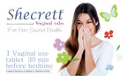 Vaginal Boric acid 600mg Suppositories for Women | Reduces Itching, Yeast infection, Burning, Odour, Balance pH | Tea Tree Oil, Aloe Vera | Natural Vaginal Probiotics | Ayurvedic White Discharge aid | Intimate Wash - 30 tablets +3 Applicators