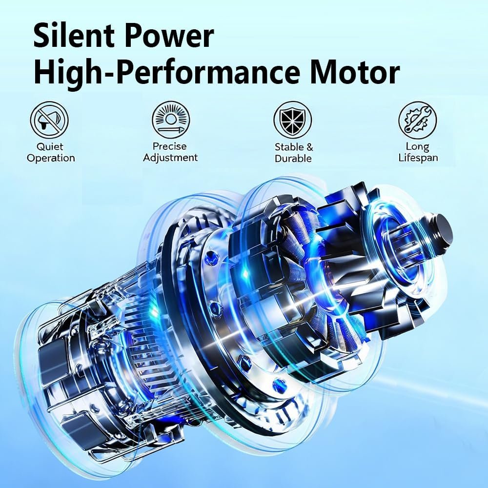 Falluk Full Electric Hospital Bed for Home Use with Lateral Tilting | Individual Locking, IV Pole for Elderly Patient Care, 550 lbs Capacity, Includes a Folding Bathtub for Full Body Washing