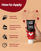 Luv Hub Vaginal Tightening Gel - Tighten your Vagina - Natural Firming Cream for Intimate Wellness - Compatible with Sensitive Skin, Hormonal Shifts, Postpartum Recovery - 1oz