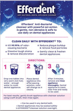 Efferdent Denture Cleaner Tablets, Complete Clean, 126 Count | Retainer Cleaner, Use Daily To Clean Dental Appliances, Full Plate Dentures, Aligners & Mouth Guards