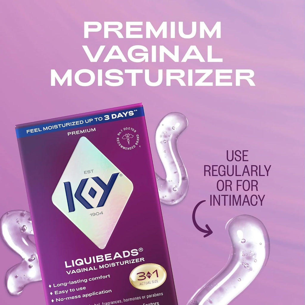 ky liquibeads vaginal moisturizer
