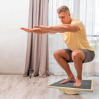 Balance Board Professional Wobble Board for Adults Anti-Slip for Physical Therapy Standing Desk Core Strength Wooden Rocker Board(350LBS)