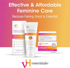 vH essentials Prebiotic PH Balanced Vaginal Suppositories - 15Count Box