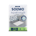 Amazon Brand - Solimo Classic Disposable Underpads | Large Size | Count 10 | 90 X 60 cm | High Absorbancy | Super Soft | Unisex | for Men & Women