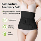 Postpartum Girdle C-Section Recovery Belt Belly Wrap Belly Band | Postpartum Belly Band Post Surgery Pregnancy Belly Support Band Abdominal Binder Shapewear Back Support