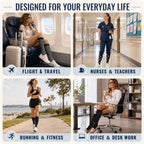 Copper Compression Socks for Women & Men (6 pairs) - Best Support for Nurses, Running, Hiking, Recovery