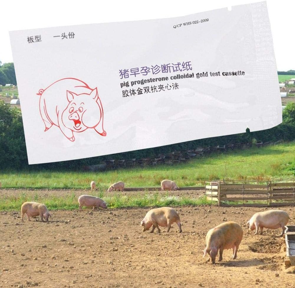 Disposable Pig Pregnancy Test Paper Bristle Pregnancy Tester Test Strip Pig Pregnancy Diagnostic Tester