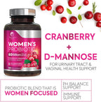Probiotics for Women, Probiotic with 50 Billion CFU, Multi Strains to Support Immune, Digestive, Feminine Vaginal and Urinary Health, Shelf Stable, Delayed Release, No Soy Gluten Dairy - 120 Capsules
