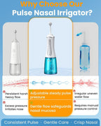 350ML Nasal Irrigation System, Neti Pot Sinus Rinse Kit