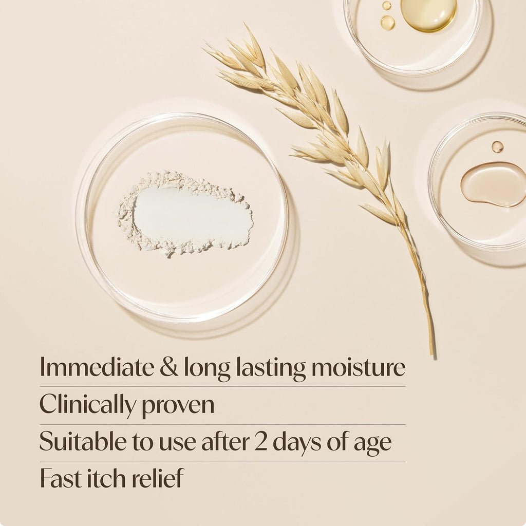 Aveeno Baby Eczema Therapy Nighttime Body Balm, Hypoallergenic, 11 oz | Made with Colloidal Oat & Ceramides, Soothes Dry, Itchy Skin Due to Eczema, HSA/FSA Eligible, No Added Fragrances or Steroids
