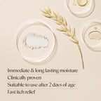 Aveeno Baby Eczema Therapy Nighttime Body Balm, Hypoallergenic, 11 oz | Made with Colloidal Oat & Ceramides, Soothes Dry, Itchy Skin Due to Eczema, HSA/FSA Eligible, No Added Fragrances or Steroids