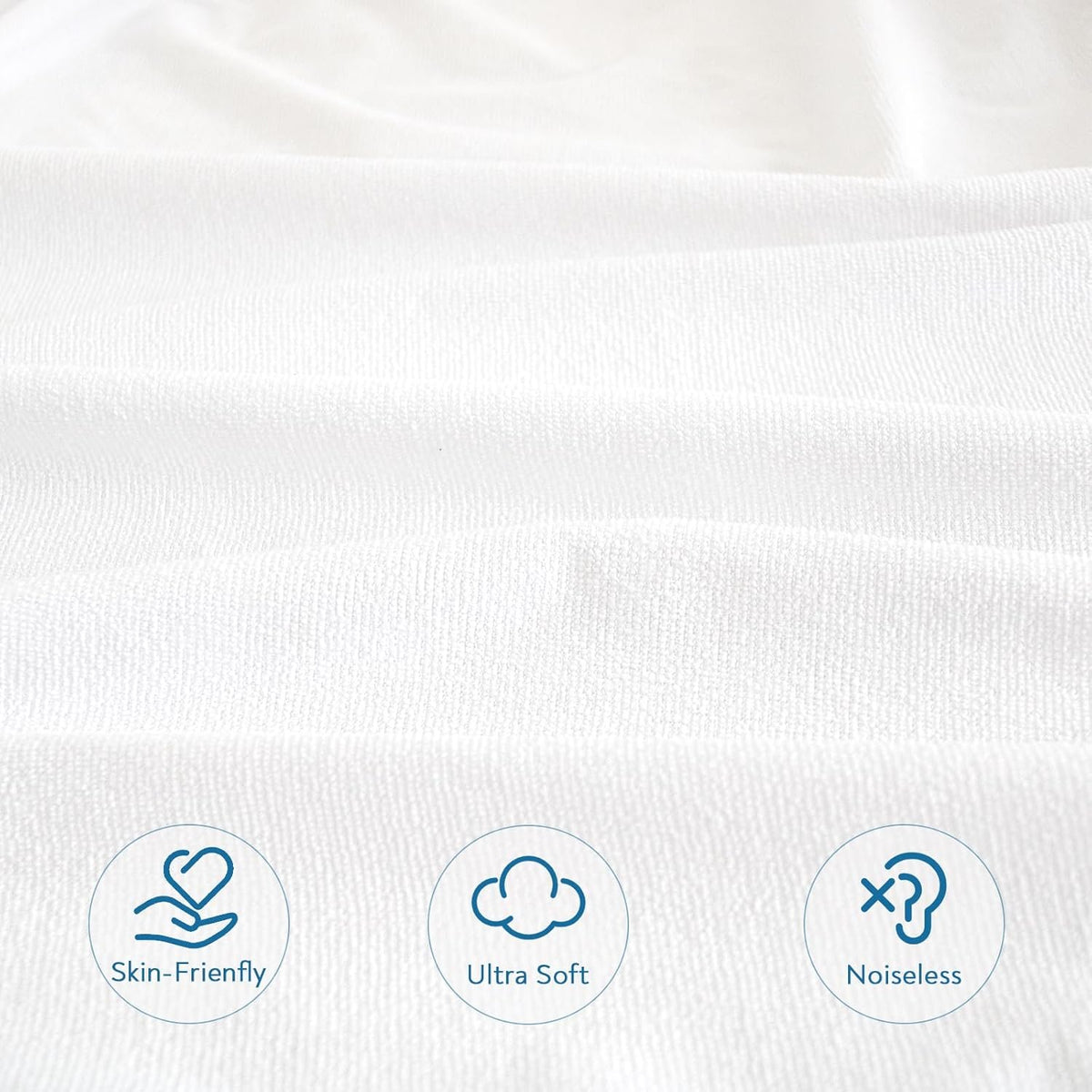 Queen Size Mattress Protector Waterproof,Absorbent Fitted Sheet