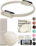 Pilates Kit for Women – Home Pilates Equipment Set with Ring, Ball & Resistance Bands | Pilates Starter Kit with Accessories in Gift Box