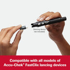 Accu-Chek FastClix Diabetes Lancets for Blood Glucose Testing, 204 Count | Compatible with the Accu-Chek FastClix lancing device