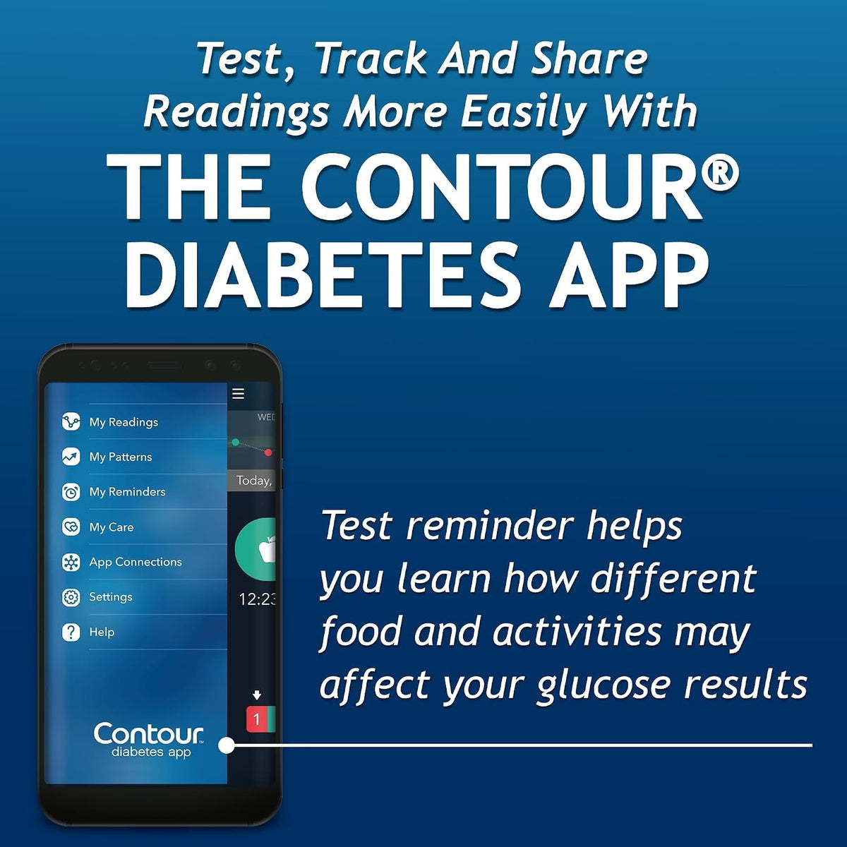 Ascensia CONTOUR NEXT GEN Blood Glucose Monitor All in One Kit + 20 Strips | Includes 20 Test Strips, Accurate Blood Sugar Monitor, Easy-to-Use Glucose Meter, Portable, Reliable Diabetes Testing Kit