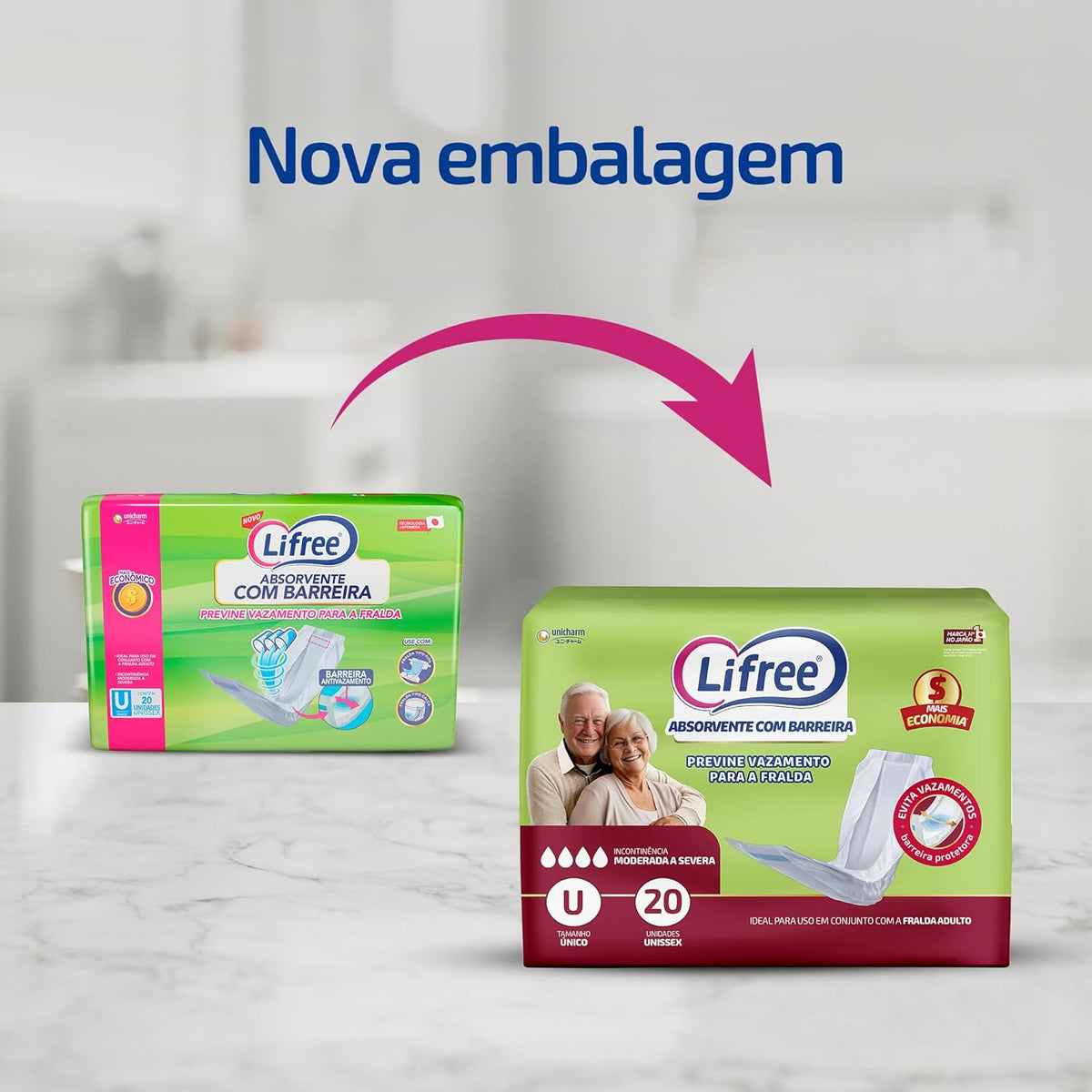 Lifree Sanitary Pads 20 pieces