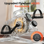 YOSUDA Under Desk Bike with 16-Level Magnetic Resistance, Mini Exercise Bike with Bluetooth App, Pedal Exerciser While Sitting for Office Workers & Seniors, Leg Machines for Home Exercise & Recovery