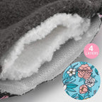 PHOGARY 7 Pack Reusable Menstruation Pads, Washable Night Pads for Abundant Menstrual Flow, Cotton Liner with Wings for Night, Sports and Postpartum Care