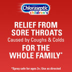 Chloraseptic Children's Sugar-Free Sore Throat Spray, Cherry-Licious, 6 Oz