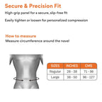 FOVERA Abdominal Belt After Delivery for Tummy Reduction – Lumbo Sacral Lower Back Pain Relief Binder – Breathable Post C-Section Waist Support | for Women & Men (Mix)