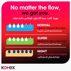 Kotex Sanitary Pads With Wings Overnight