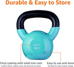 Amazon Basics Vinyl Kettlebell