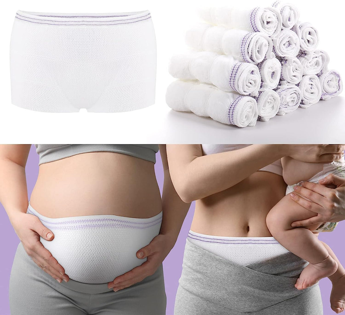 NALACAL Disposable Underwear Disposable Postpartum 8 pieces
