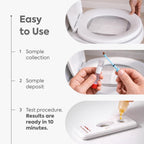 COLONOX At-Home Colon Screening Test Kit, Fecal Occult Blood Test, 2 Tests | Easy To Use, Detects Hidden Blood in Stool, Rapid Results in 10 Minutes, Highly Sensitive, Private Testing At Home
