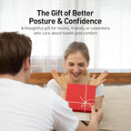 Posture Corrector for Women Back Brace Shoulder Straightener Pink, S/M | Back Posture Corrector Women, Posture Support Belt, Adjustable Fit, Office, Travel, Daily Wear