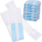 Vakly Postpartum Maternity Pads 3 x 20 in Extra Long (24 Pack) – Maximum Absorbency Heavy Flow Postpartum & Incontinence Pads with Tails, Ultra Soft Disposable Pads for New Moms