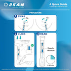 2San COVID-19 & Flu A/B Pen Test – Results in 15 Minutes – 5-Pack (5 Test) – Rapid Antigen Home Test – Clinically Accurate – Easy, Non-Intrusive Nasal Swab – Detects Flu & COVID