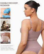 FeelinGirl Zip Front Closure Bras for Women No Underwire Compression Post Surgery Bra with Wide Adjustable Straps