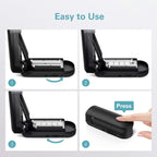 DEPAD Pill Cutter Splitter for Small and Tiny Pills, Pill Splitter for Cutting Multiple Pills with Adjustable Bars & Hidden Blade, Safely Cuts Small or Large Tablets for Seniors & Pets