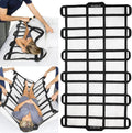 Vive Transfer Blanket with Handles 77” x 38.5” - Bed Positioning Pad, Straps - Reusable, Washable Patient Lifting Device Body Lift, Turning, Sliding Moving - Caregiver, Family Aid, Bedridden, Elderly