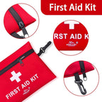 152 Piece Small First Aid Kit, Travel Size First Aid Kit TSA Approved, Mini Forst aid kit for Home, Car, Travel, Camping, Truck, Sports, Office, Hiking Med Kit for Backpack