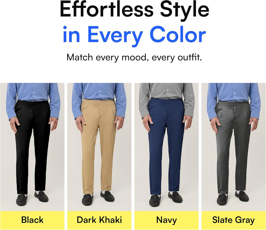 Joe & Bella Men’s Adaptive Pants with Side Zippers – Tear Away Post-Surgery Pants