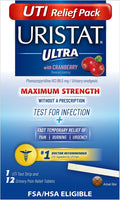Uristat Ultra Strength Urinary Tract Infection Treatments & Test Relief Kit