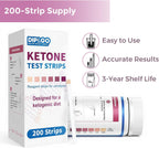 200ct Ketone Test Strips, Keto Strips Urine Test, Ketosis Test Strips