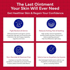 emuaid EMUAIDMAX Ointment, Maximum Strength Multi-Purpose Barrier for Dry, Itchy, Sensitive or Cracked Skin, Soothing Steroid-Free Fragrance-Free Ointment for Sensitive Areas, 2oz