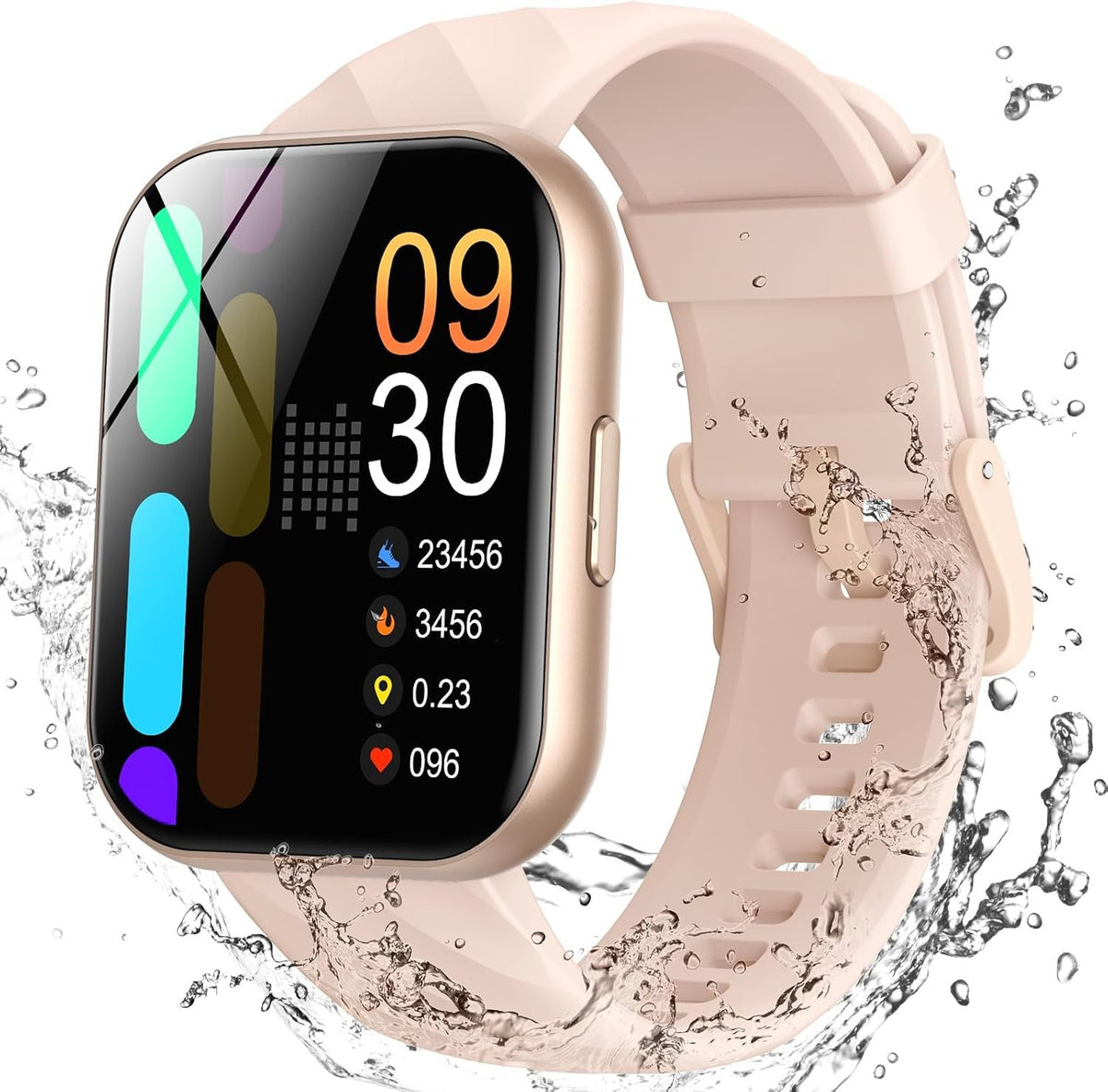 Parsonver Smart Watch, 5ATM Waterproof Watch for Swimming, 110+ Sport Modes