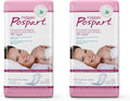 Indasec Pospart Cotton Tocological Pads - 12 Count (2 Pack)