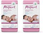 Indasec Pospart Cotton Tocological Pads - 12 Count (2 Pack)