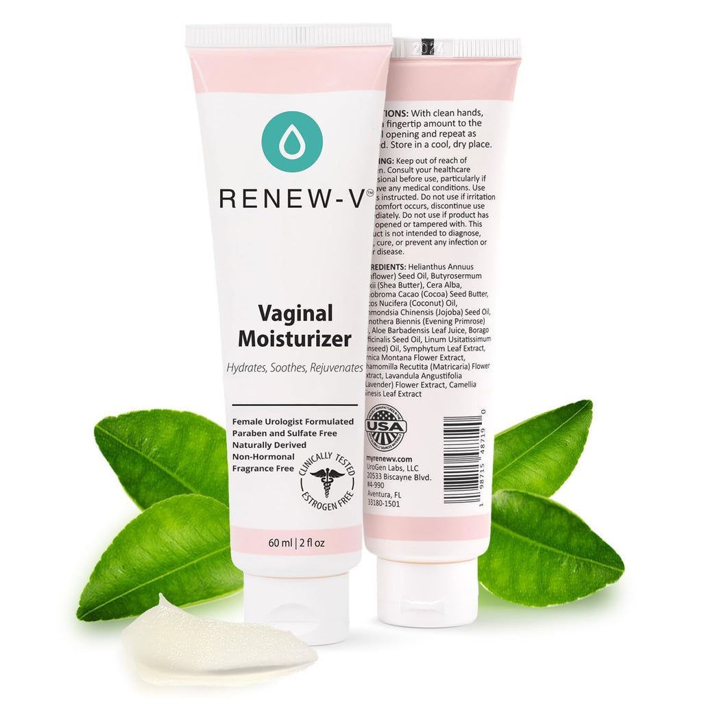 Natural Vaginal Moisturizer For Dryness & Itching - Vulva Balm for Irritation Relief, Anti Itch & Women Menopause Support - Hormone Free, Unscented, Paraben-Free - Made in USA, 2 oz