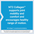 Life Extension NT2 Collagen™, Joint Health Supplement for Joint Comfort & Mobility, Gluten-Free, Non-GMO, 1 Daily, 60 Small Capsules