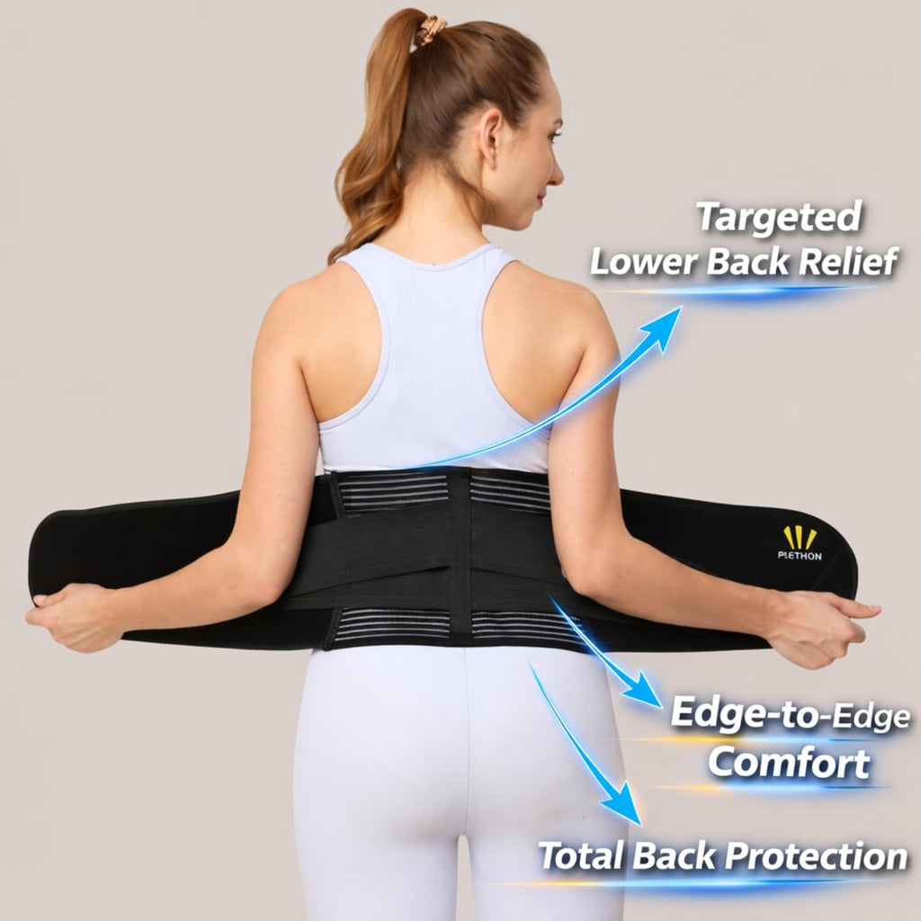 PLETHEON Post Pregnancy Waist Clincher | 3 in 1 Postpartum Belt for Women | Tummy Control Abdominal Binder | Back Support, Belly Compression | Slimming Shapewear Corset for Recovery