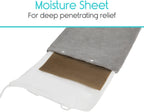 Vive Moist Heating Pad - Electric Heated Warming Hot Wrap for Heat Therapy