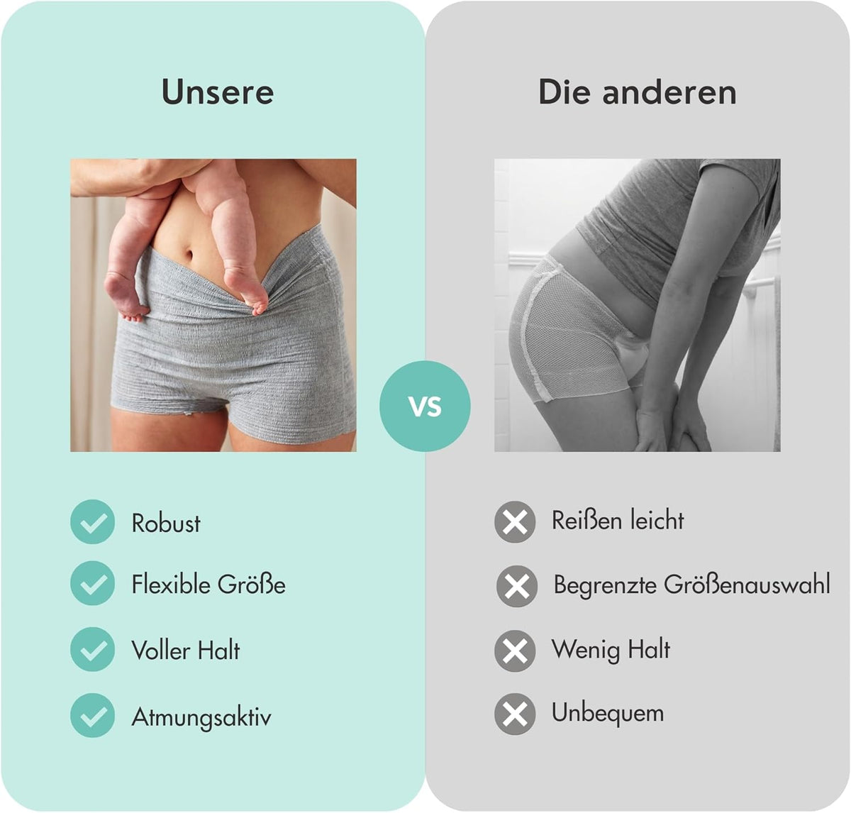 Einweg-Postpartum-Slip Disposable Underwear Disposable Breathable