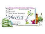 Vaginal Boric acid 600mg Suppositories for Women | Reduces Itching, Yeast infection, Burning, Odour, Balance pH | Tea Tree Oil, Aloe Vera | Natural Vaginal Probiotics | Ayurvedic White Discharge aid | Intimate Wash - 30 tablets +3 Applicators